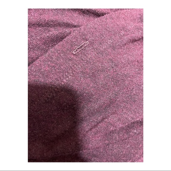 Cabi pullover hoodie missing drawstring kangaroo pocket maroone oversized Small - Picture 9 of 11